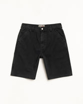 WASHED CANVAS WORK SHORT