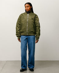 BUILT REVERSIBLE BOMBER JACKET