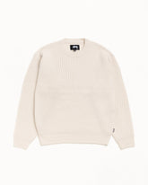 WAFFLE CASHMERE SWEATER