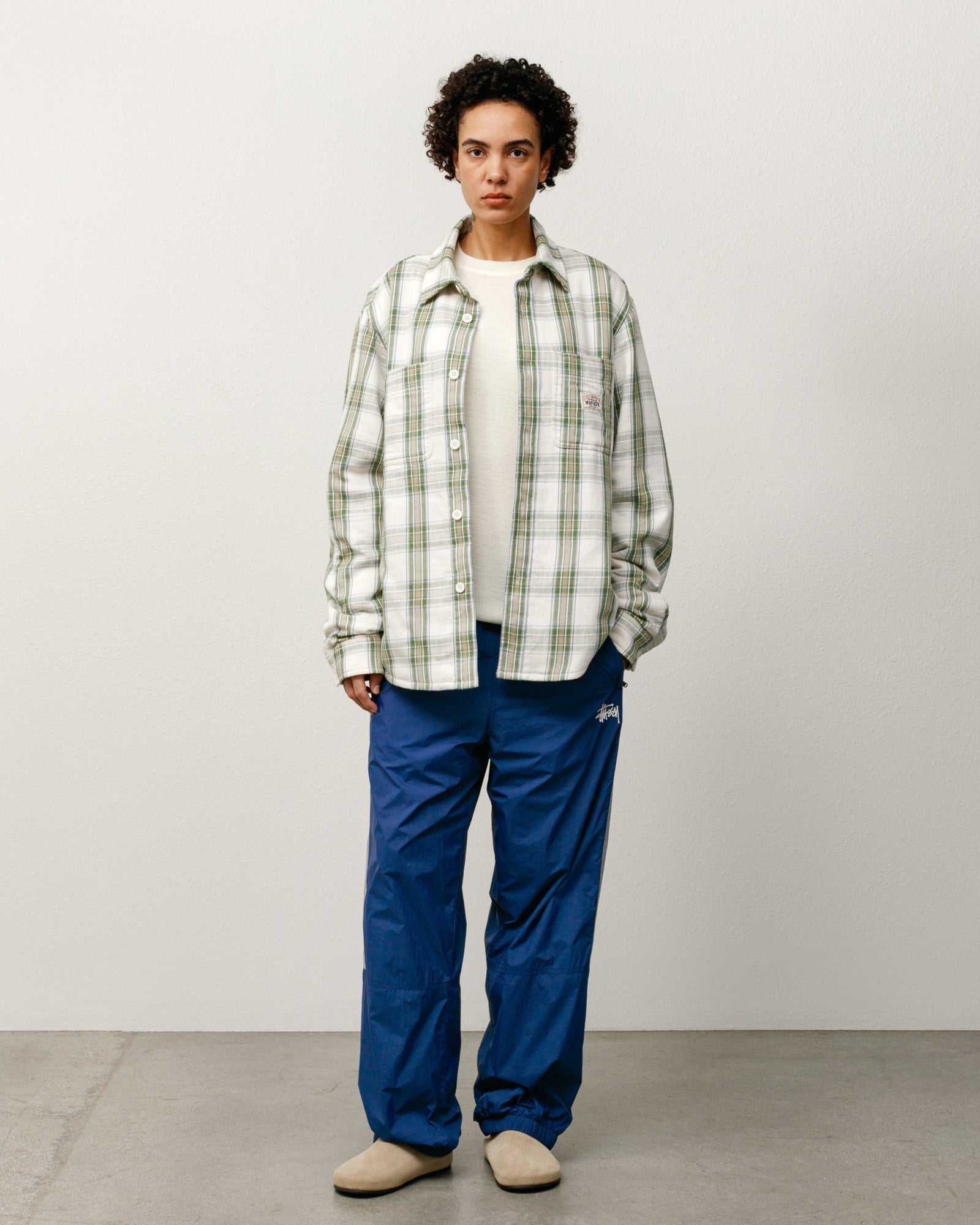 LAU PLAID SHIRT JACKET