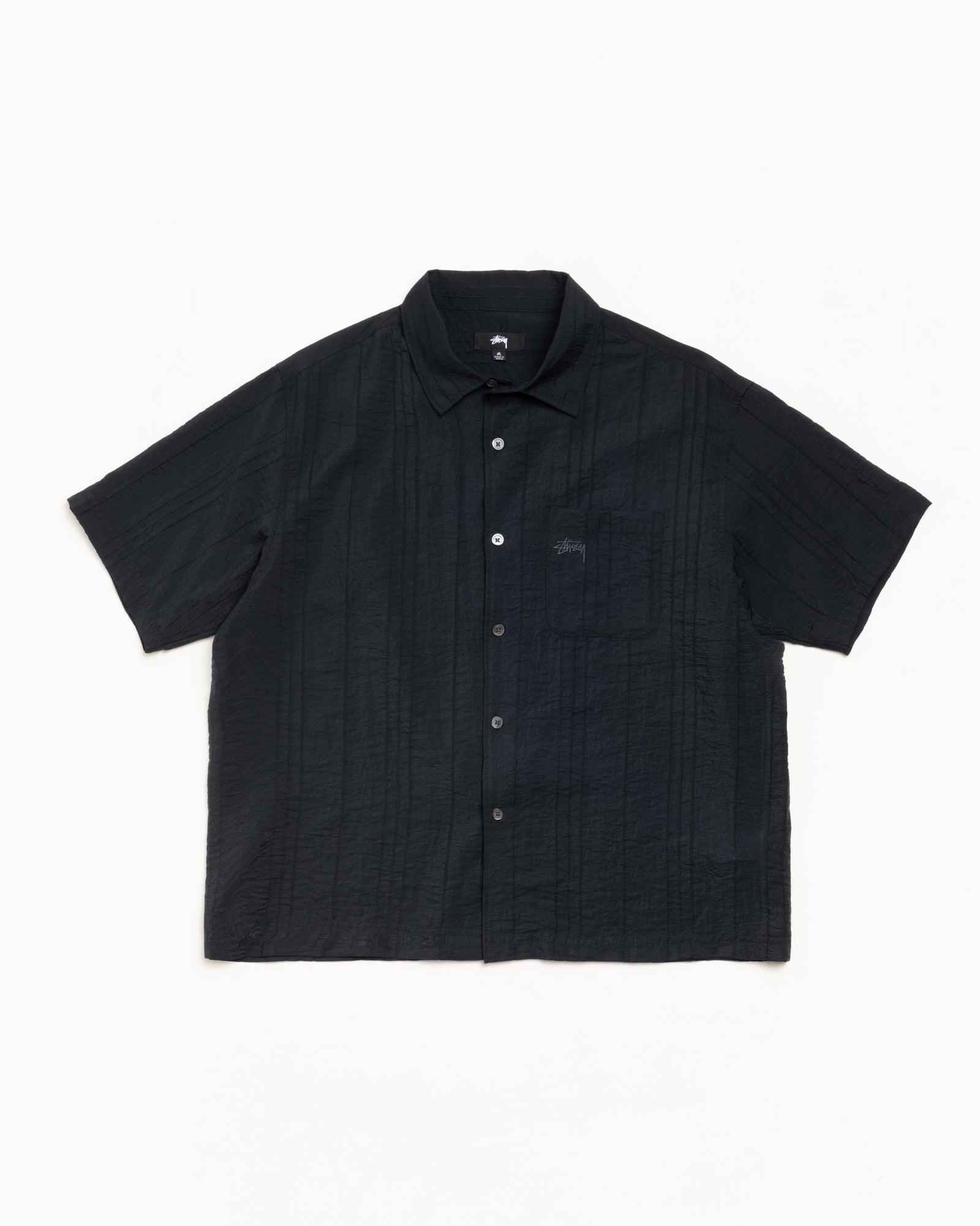 PLEATED TEXTURED SHIRT