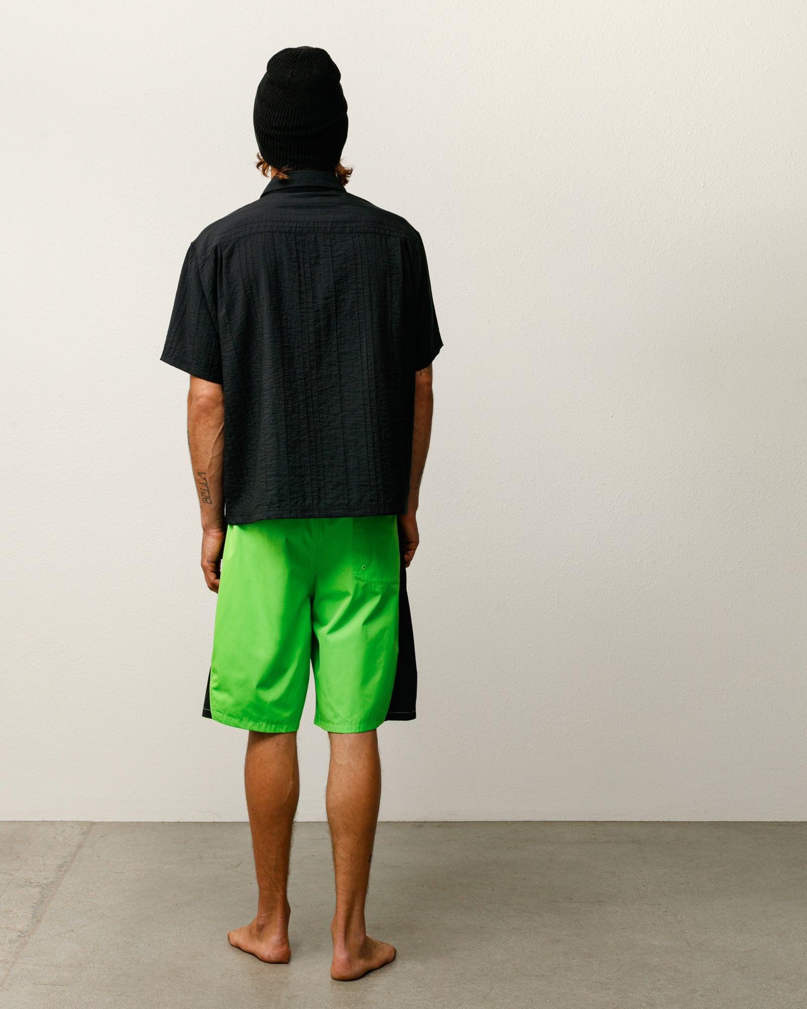 PLEATED TEXTURED SHIRT