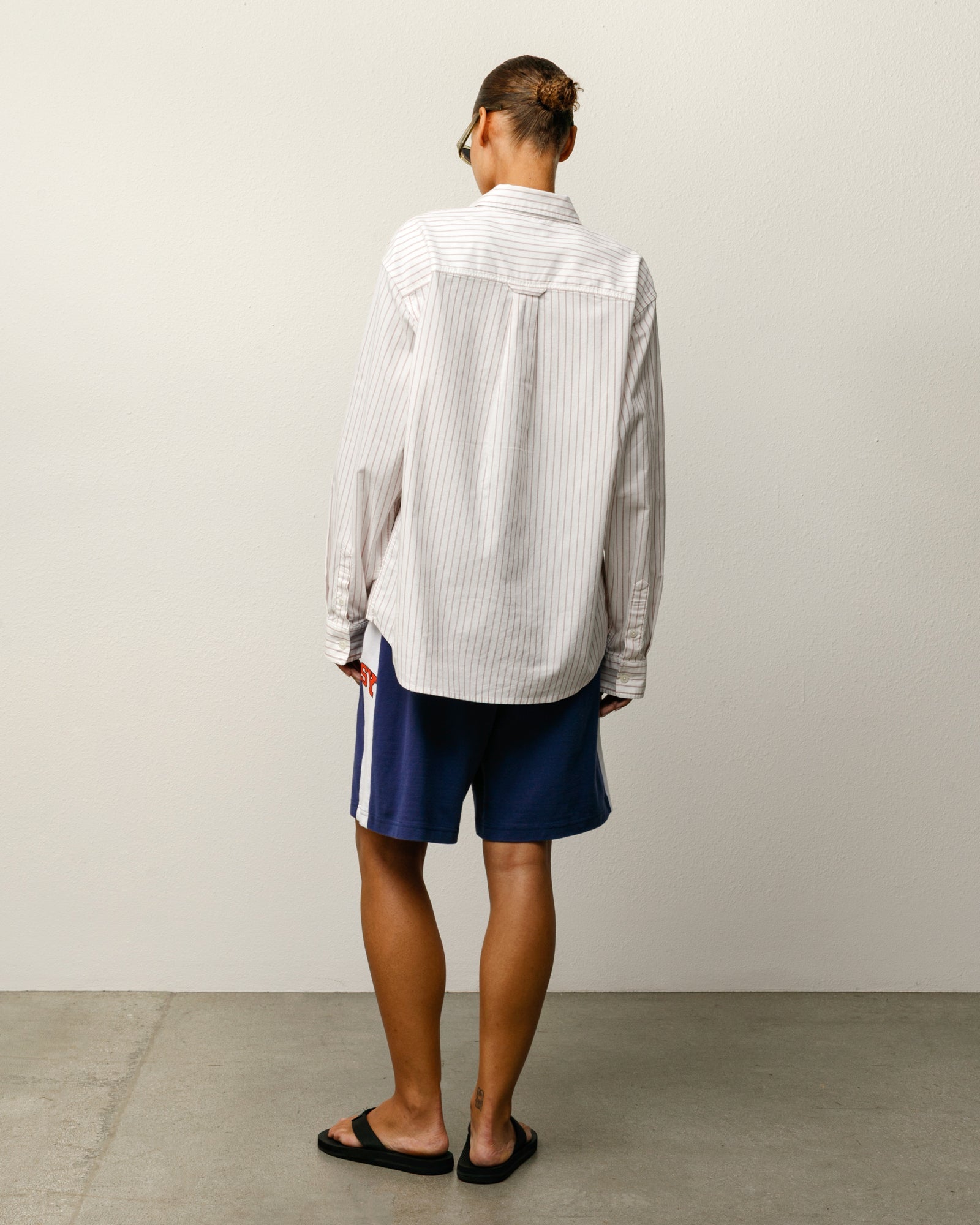 STRIPE JERSEY SHORT