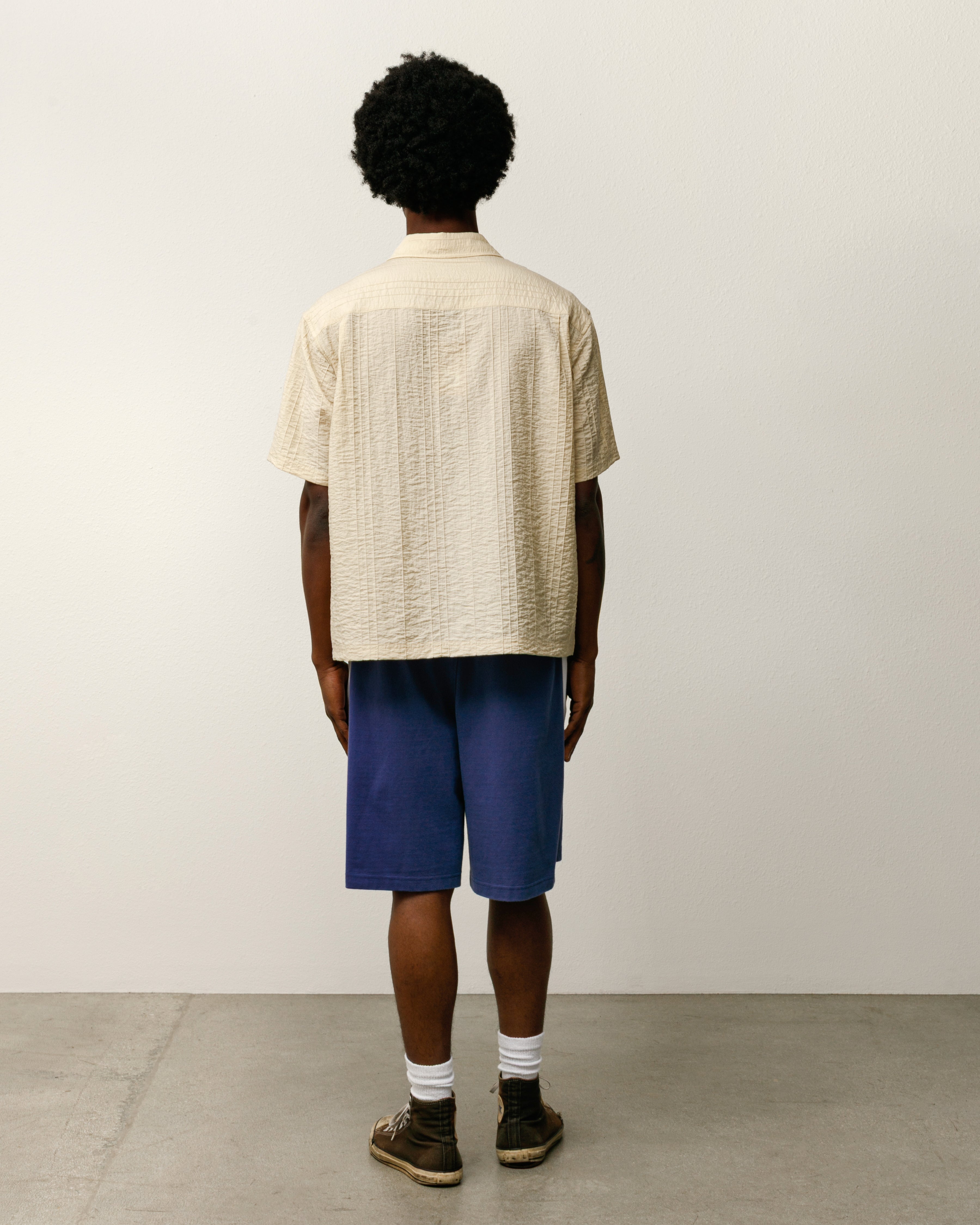 STRIPE JERSEY SHORT