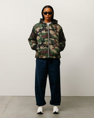 QUILTED NYLON WORK JACKET