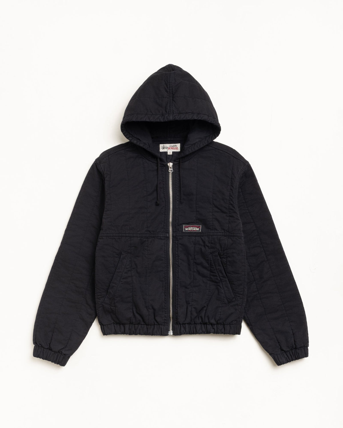 QUILTED CANVAS WORK JACKET