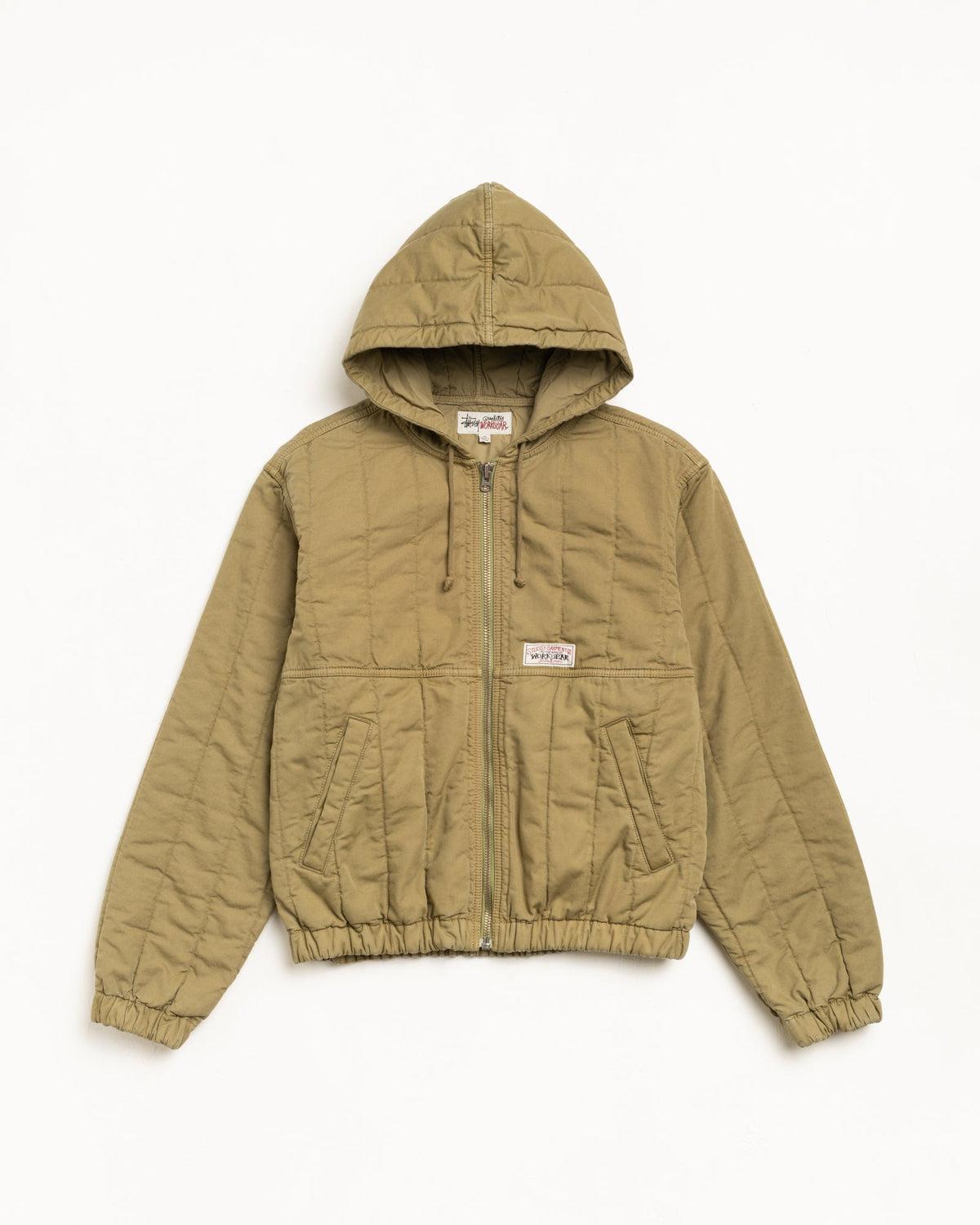 QUILTED CANVAS WORK JACKET