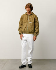 QUILTED CANVAS WORK JACKET