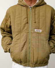 QUILTED CANVAS WORK JACKET