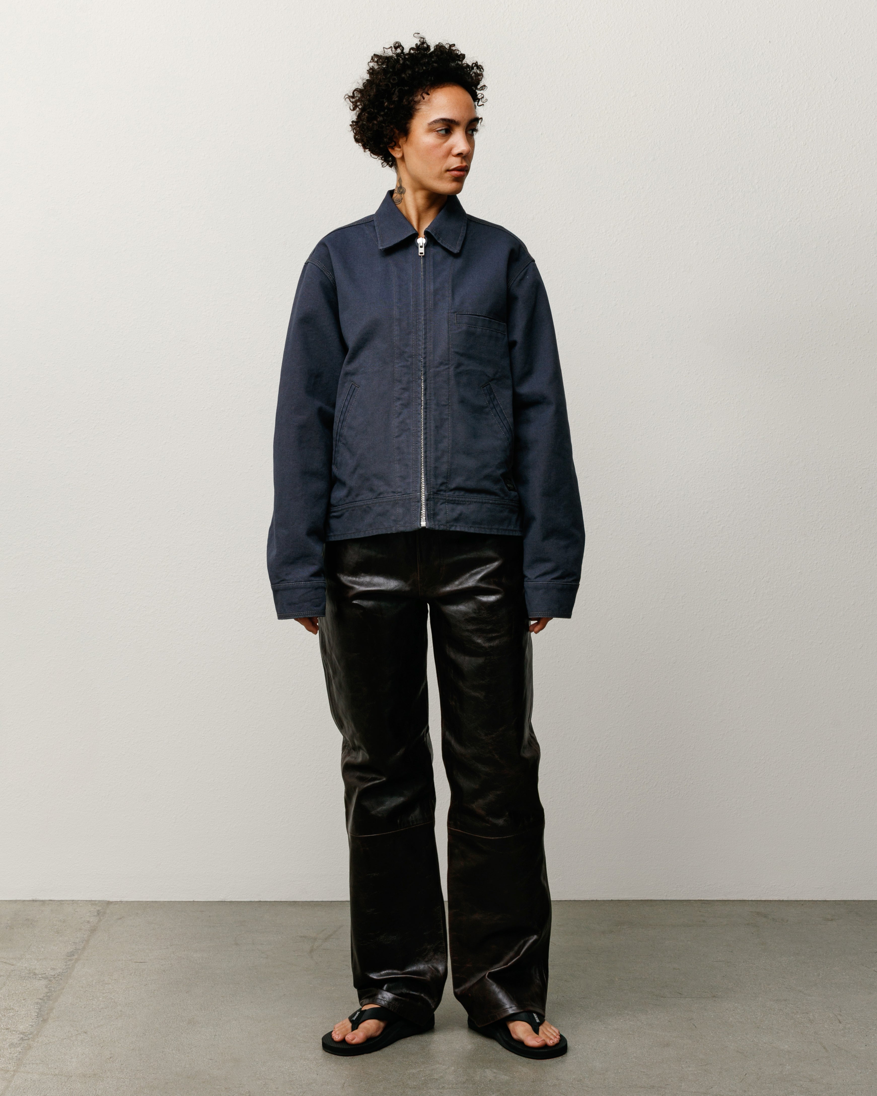 WORK JACKET COLLARED