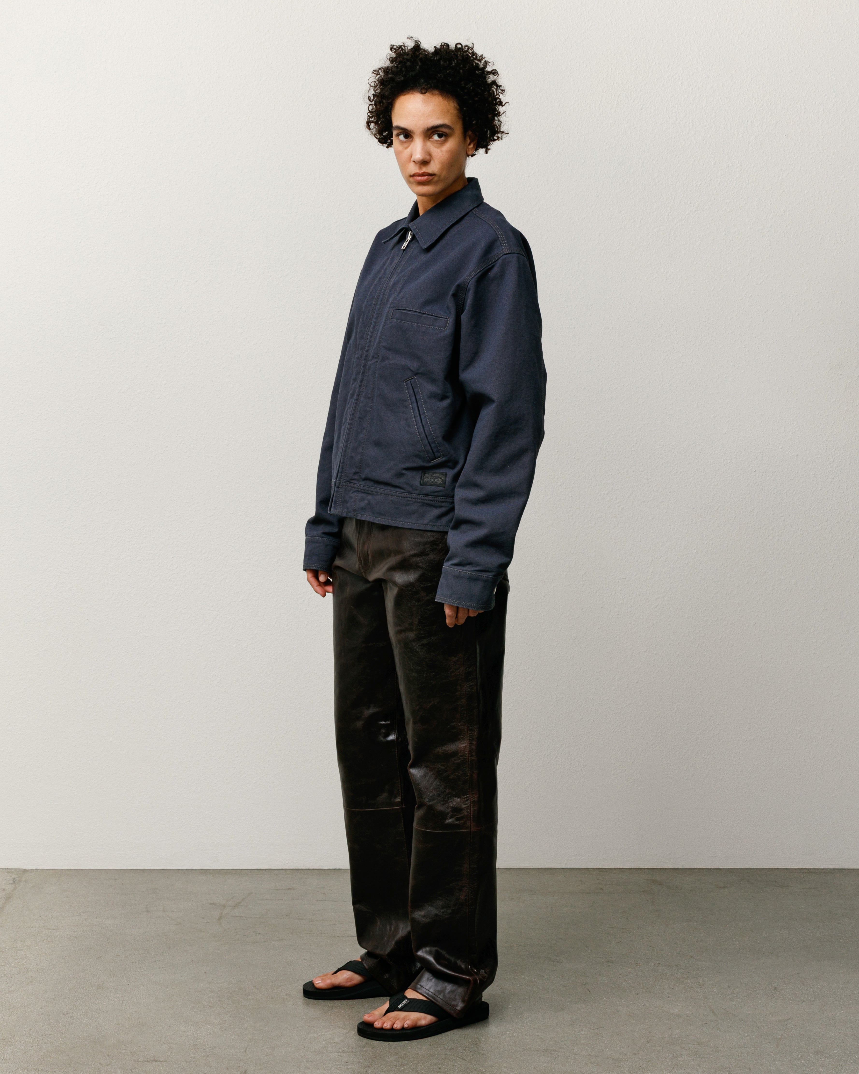 WORK JACKET COLLARED