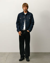 LINED DENIM TRUCKER JACKET