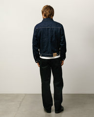 LINED DENIM TRUCKER JACKET