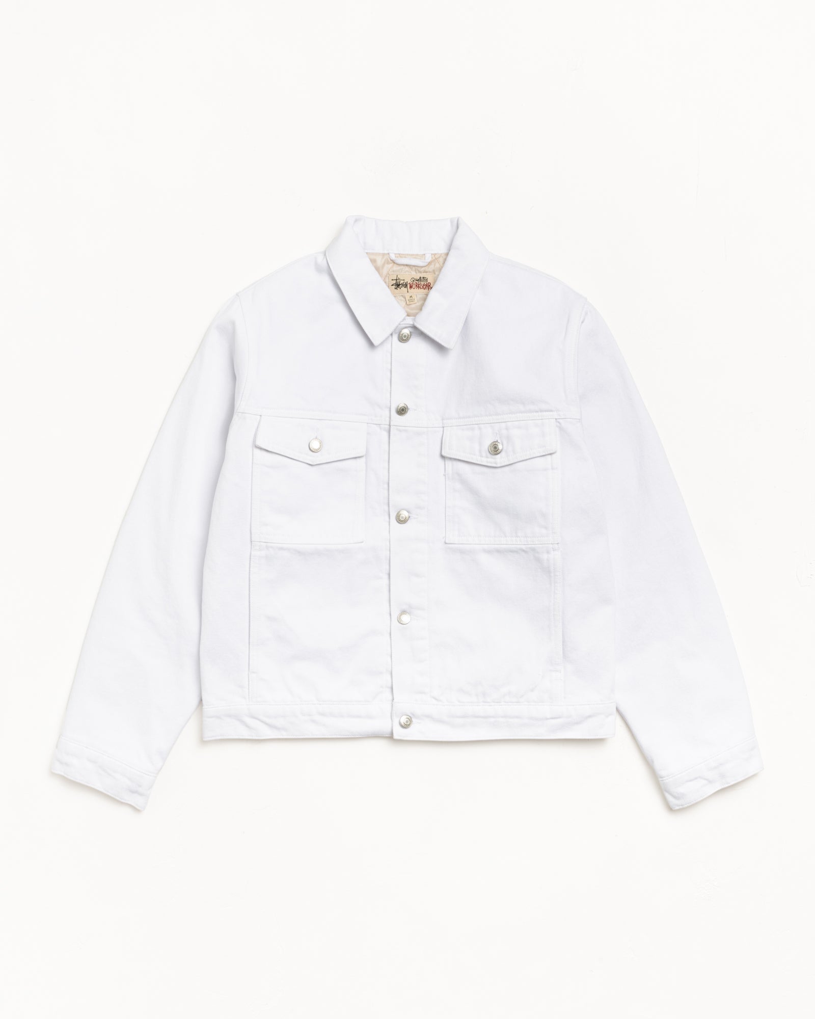 LINED DENIM TRUCKER JACKET