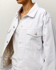 LINED DENIM TRUCKER JACKET