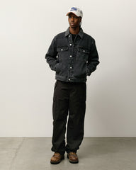 LINED DENIM TRUCKER JACKET