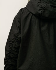 DOUBLE COTTON HOODED JACKET