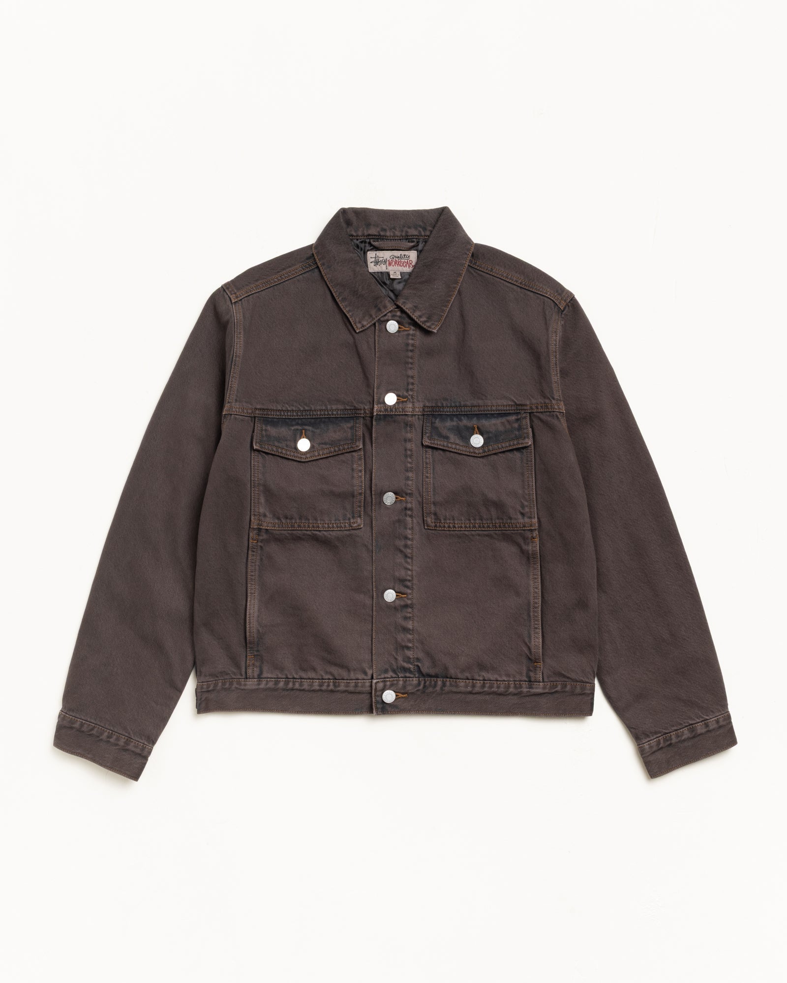 LINED DENIM TRUCKER JACKET