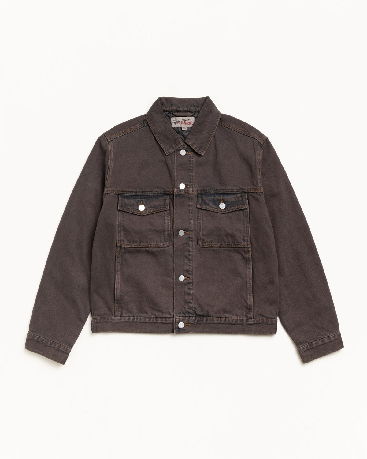 LINED DENIM TRUCKER JACKET