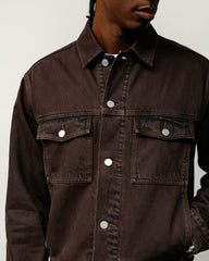 LINED DENIM TRUCKER JACKET