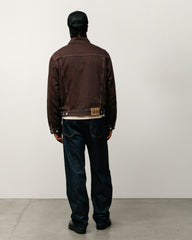 LINED DENIM TRUCKER JACKET