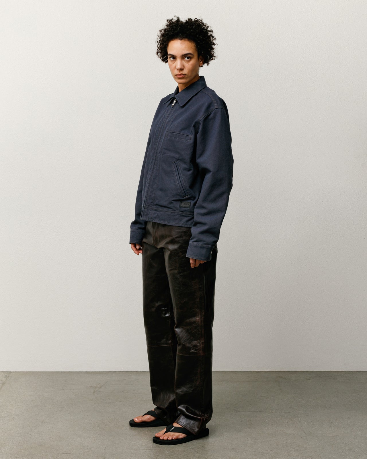 NEW CLASSIC PANT LEATHER
