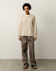 BEACH PANT COTTON TWILL