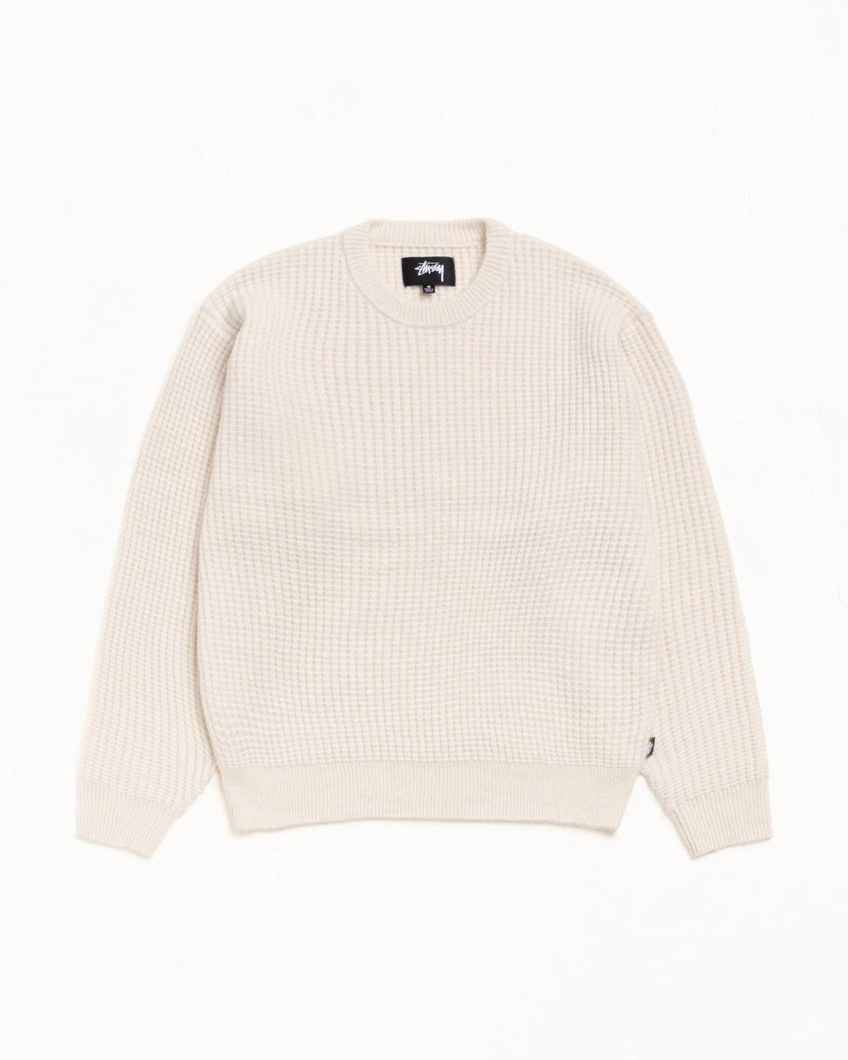 WAFFLE CASHMERE SWEATER