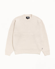 WAFFLE CASHMERE SWEATER