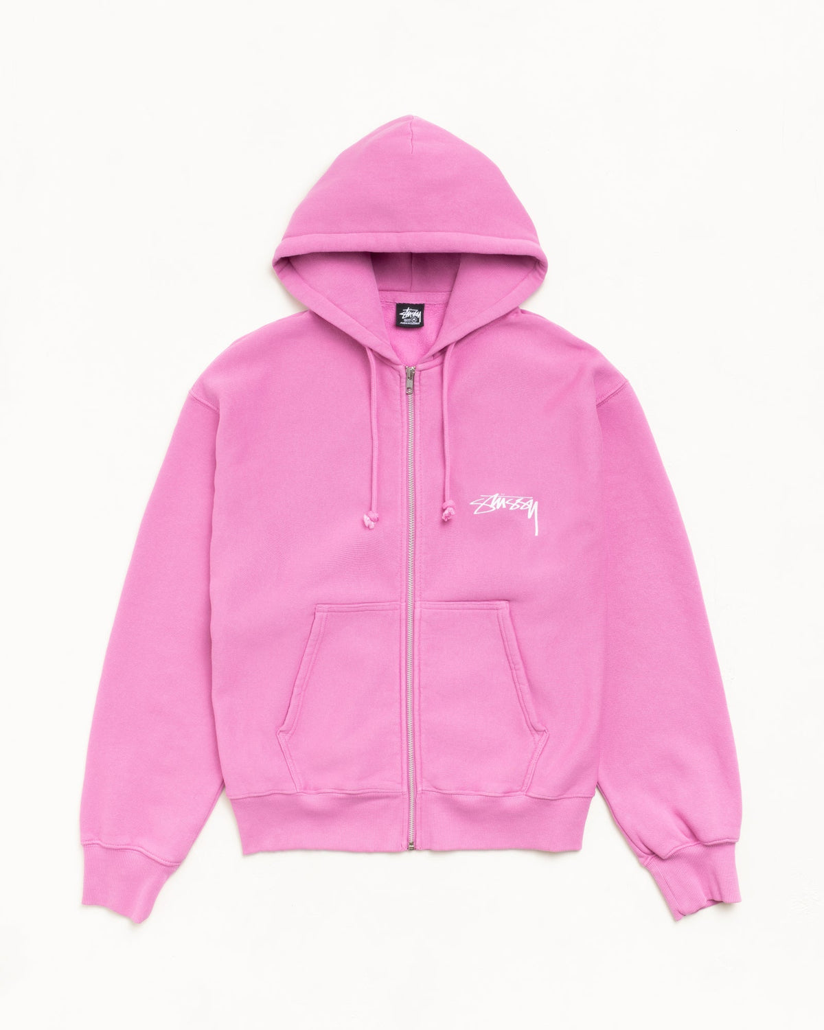 SKATE STACK ZIP HOODIE PIGMENT DYED